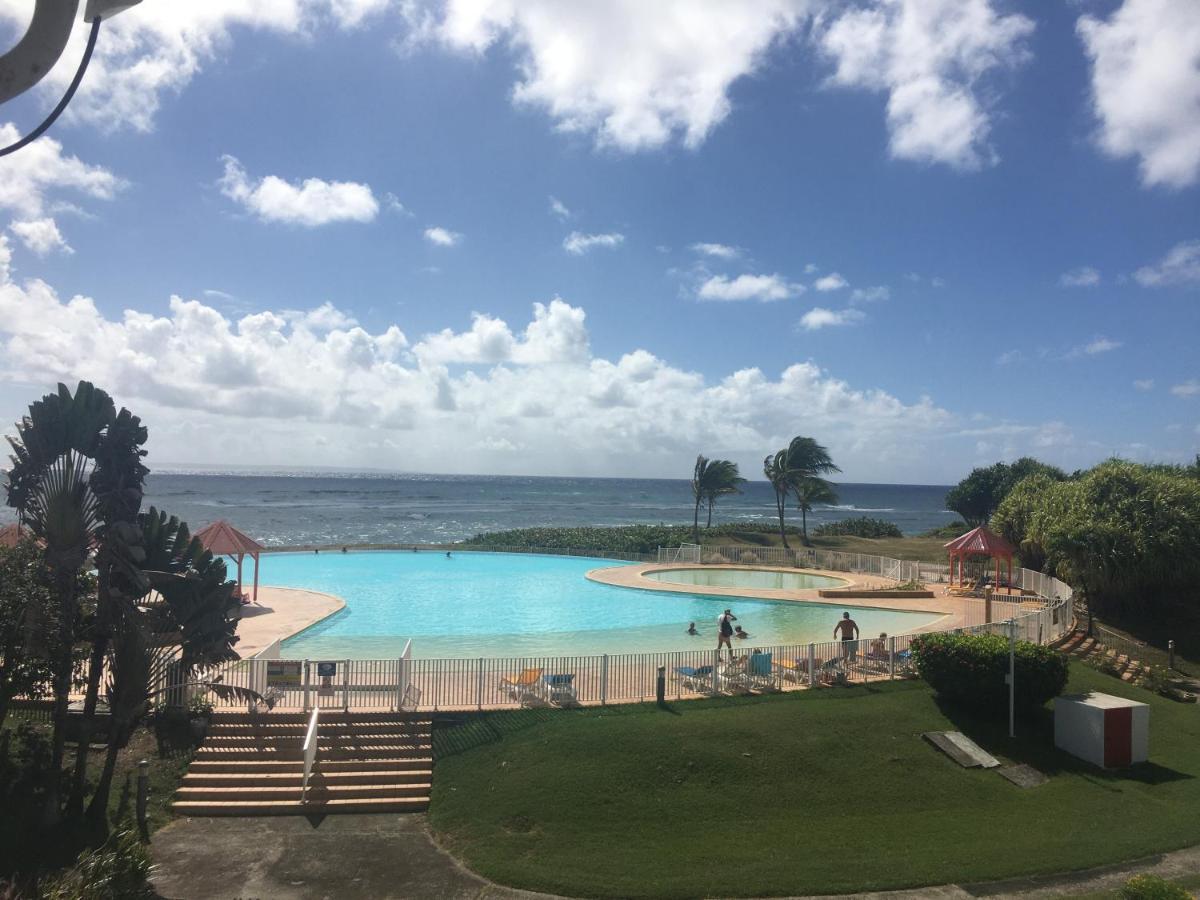 Brin D'Ile Anse Des Rochers Vue Mer A 50 M De La Plage Et Piscine Saint-Francois  Exterior foto